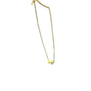 Gold Heart Pendant Necklace